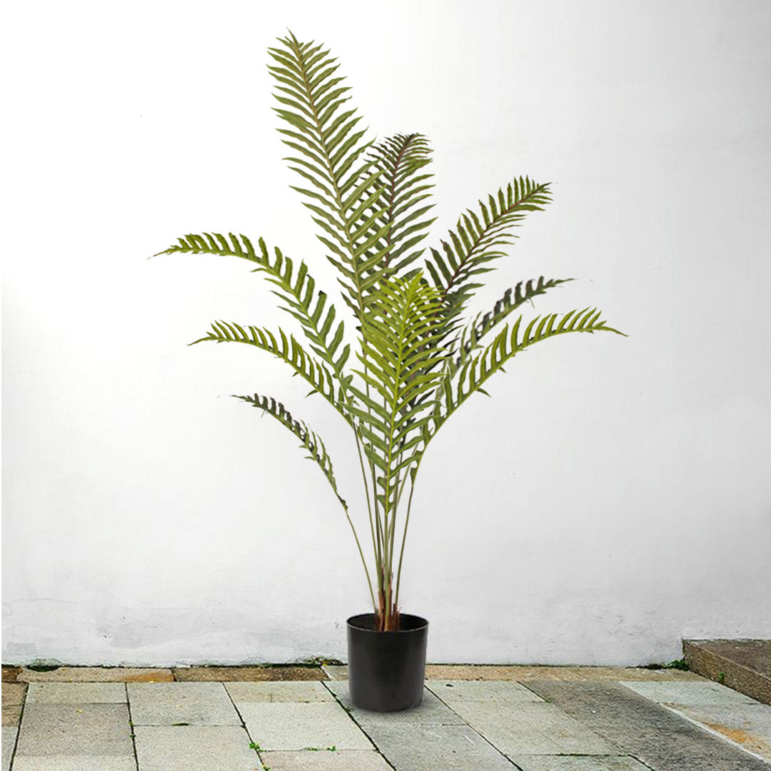 Soga 2 X 160cm Green Artificial Indoor Rogue Areca Palm Tree Fake Tropical Plant Home Office Decor