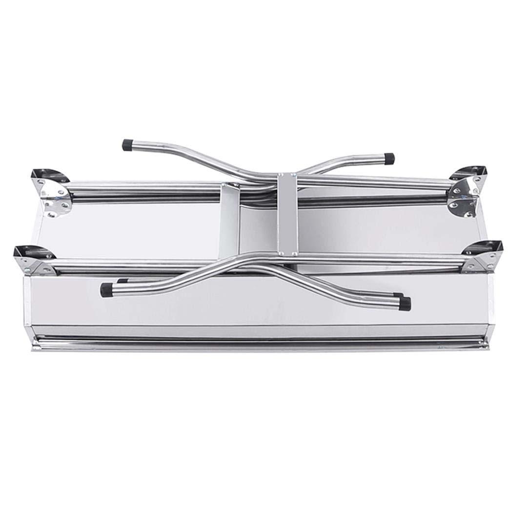 Soga 2 X Skewers Grill With Side Tray Portable Stainless Steel Charcoal Bbq Outdoor 6 8 Persons