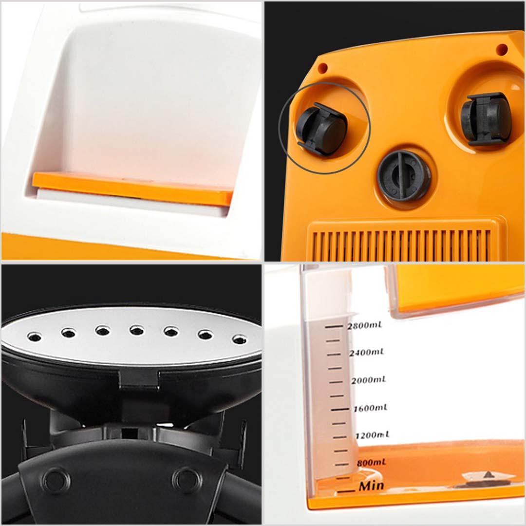 Soga 80min Garment Steamer Portable Cleaner Steam Iron White