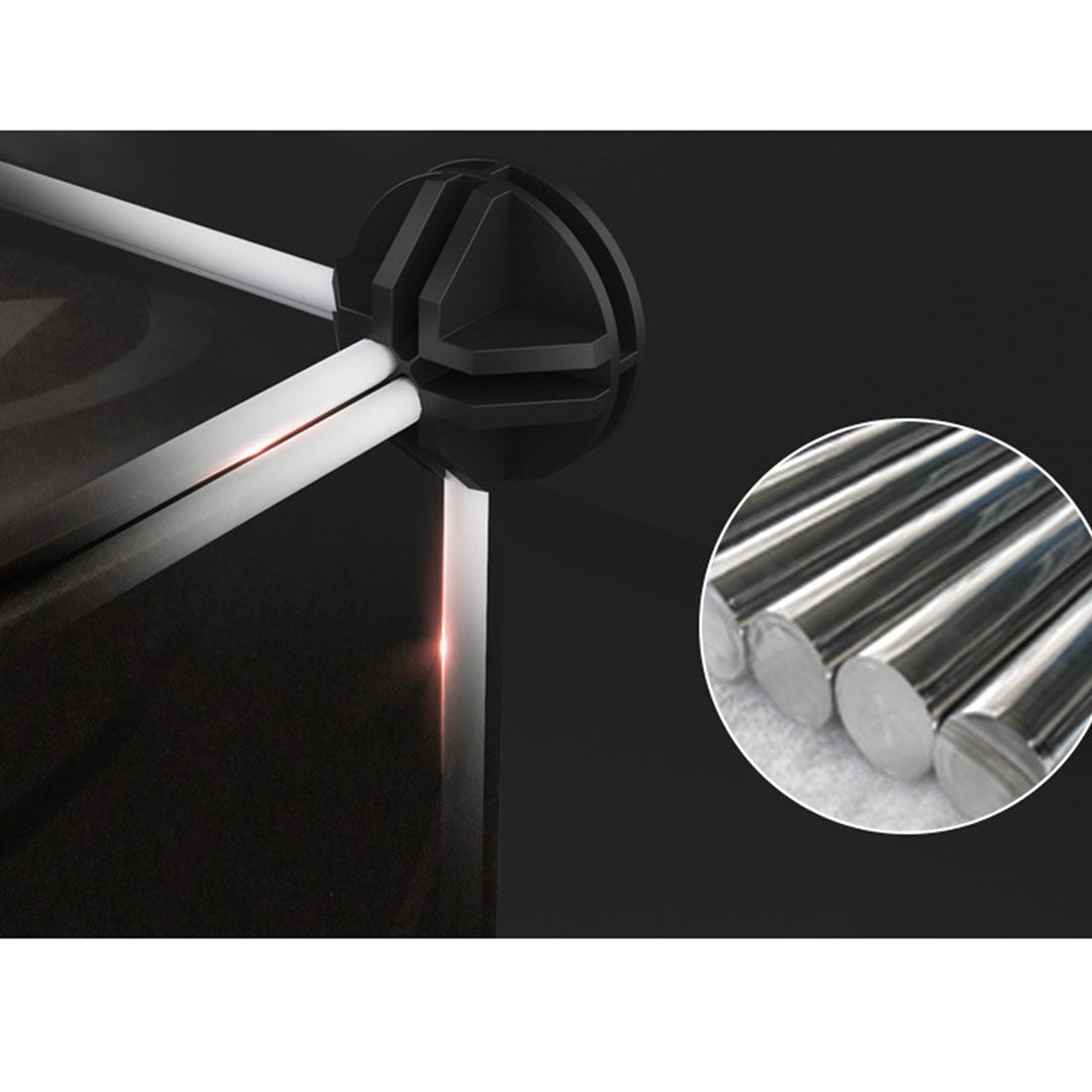 8 Cubes Black Portable Wardrobe Divide-Grid Modular Storage Organiser Foldable Closet