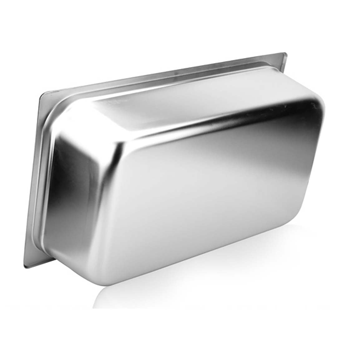 Soga 6 X Gastronorm Gn Pan Full Size 1/1 Gn Pan 15cm Deep Stainless Steel Tray With Lid