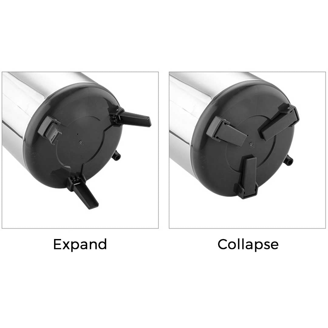 Soga 10 L Portable Insulated Cold/Heat Coffee Tea Beer Barrel Brew Pot With Dispenser