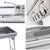 Soga Skewers Grill Portable Stainless Steel Charcoal Bbq Outdoor 6 8 Persons