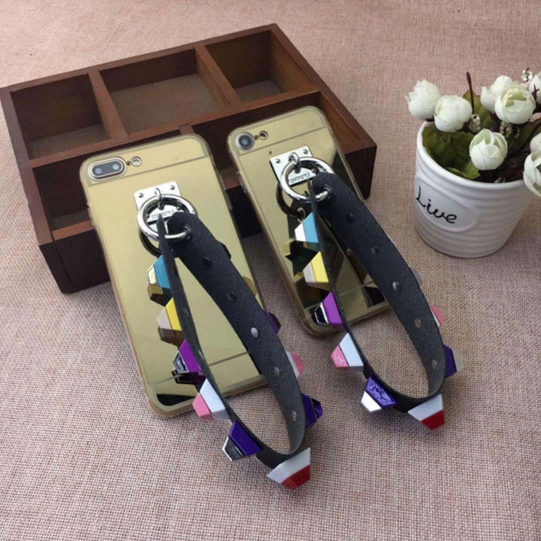 Luxury Fashionable Slim Durable Gold Mirror Back I Phone Case 6s Plus