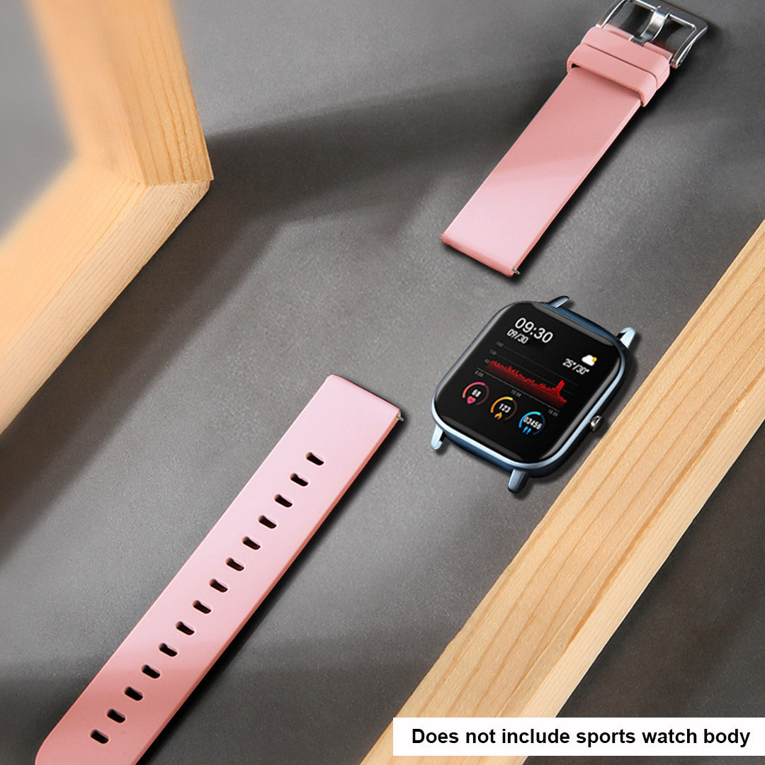 Soga Smart Sport Watch Model P8 Compatible Wristband Replacement Bracelet Strap Pink