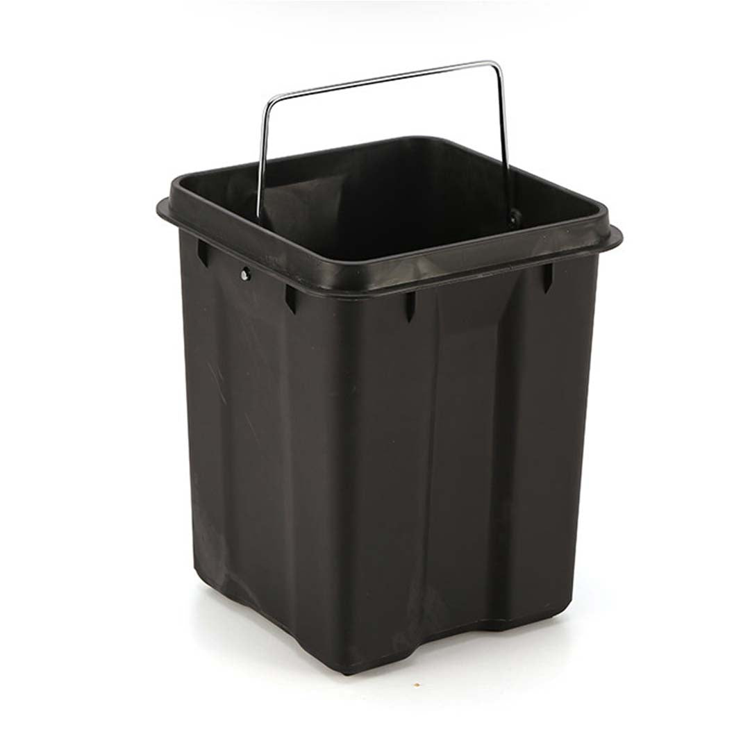 Soga Foot Pedal Stainless Steel Rubbish Recycling Garbage Waste Trash Bin Square 6 L Green