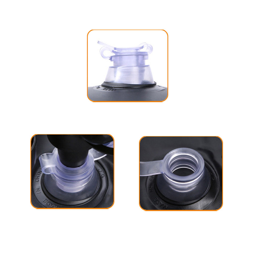 Grey Stripe Inflatable Car Mattress Portable Camping Rest Air Bed Travel Compact Sleeping Kit Essentials