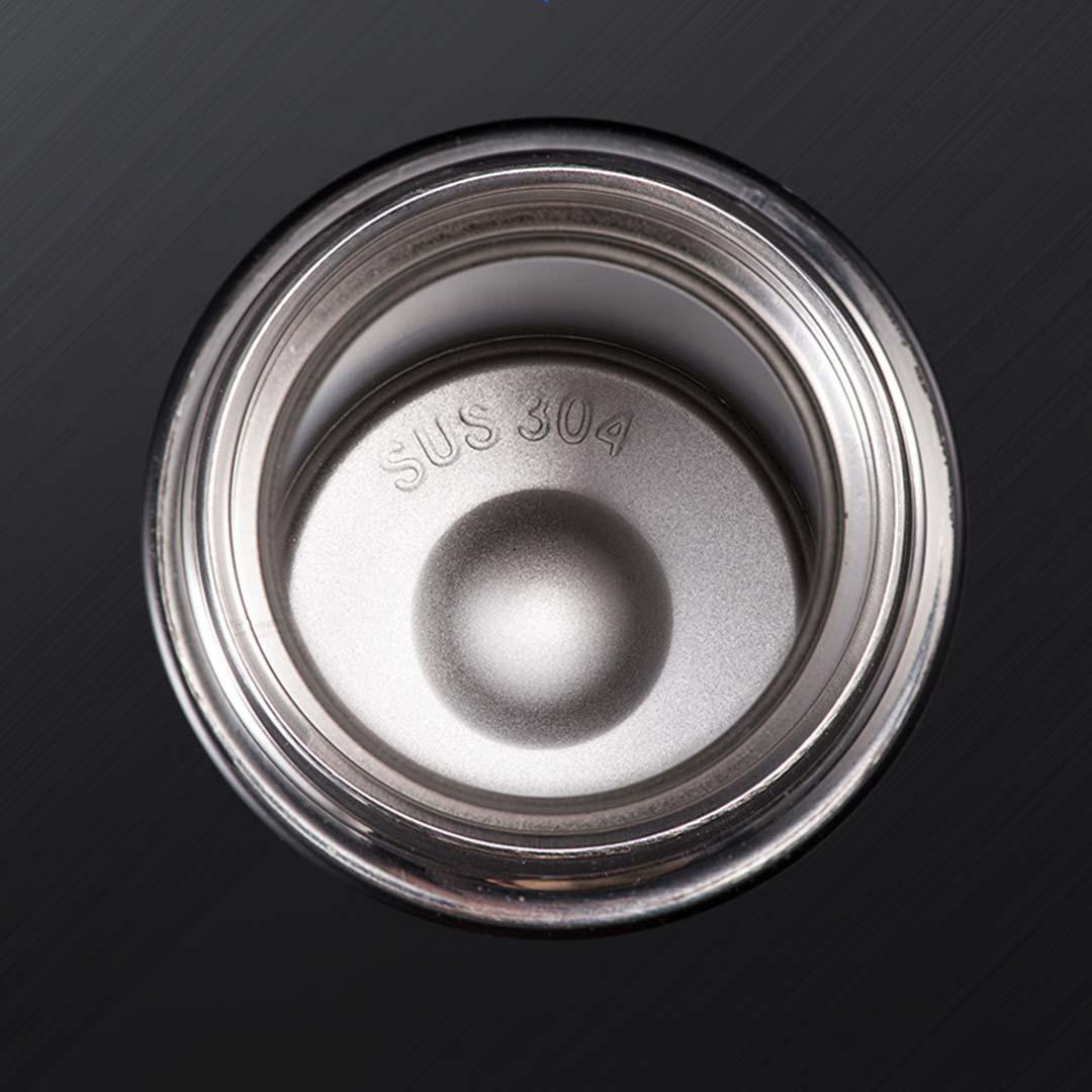 Soga 500 Ml Stainless Steel Smart Lcd Thermometer Display Bottle Vacuum Flask Thermos Rose Gold