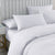 Royal Comfort Bamboo Cooling 2000TC Quilt Cover Set - Double-White