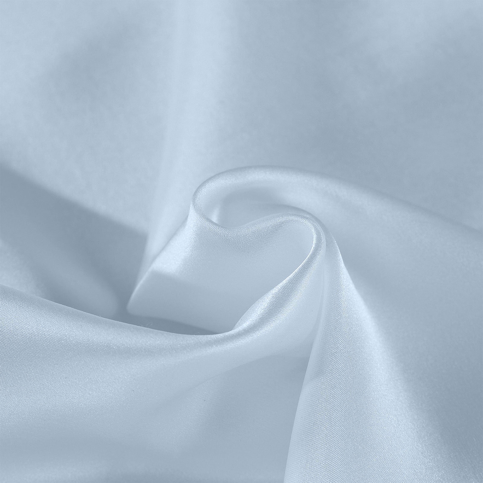 Pure Silk Pillow Case by Royal Comfort (Single Pack) - Soft Blue