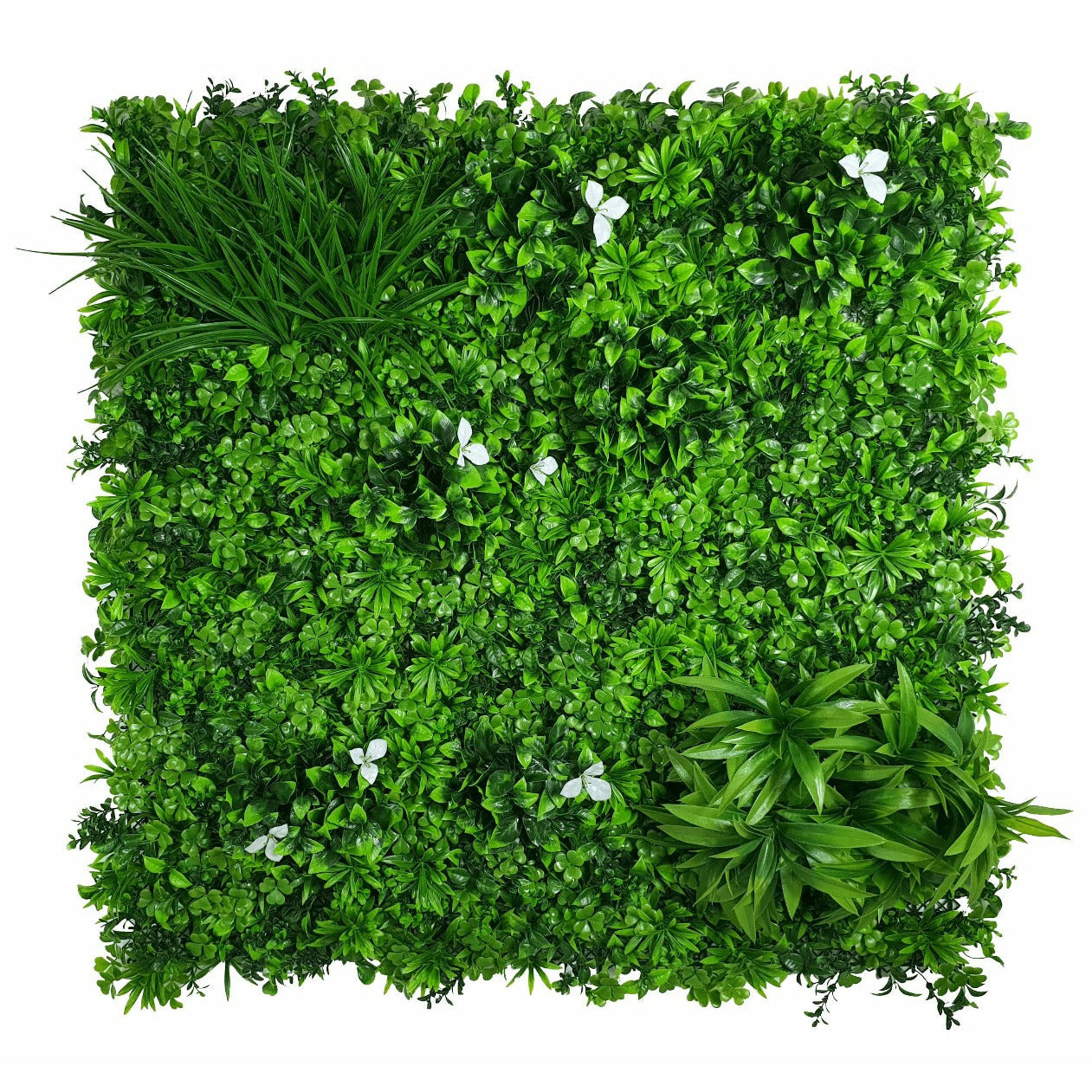 White Oasis Vertical Garden / Green Wall UV Resistant 1m x 1m
