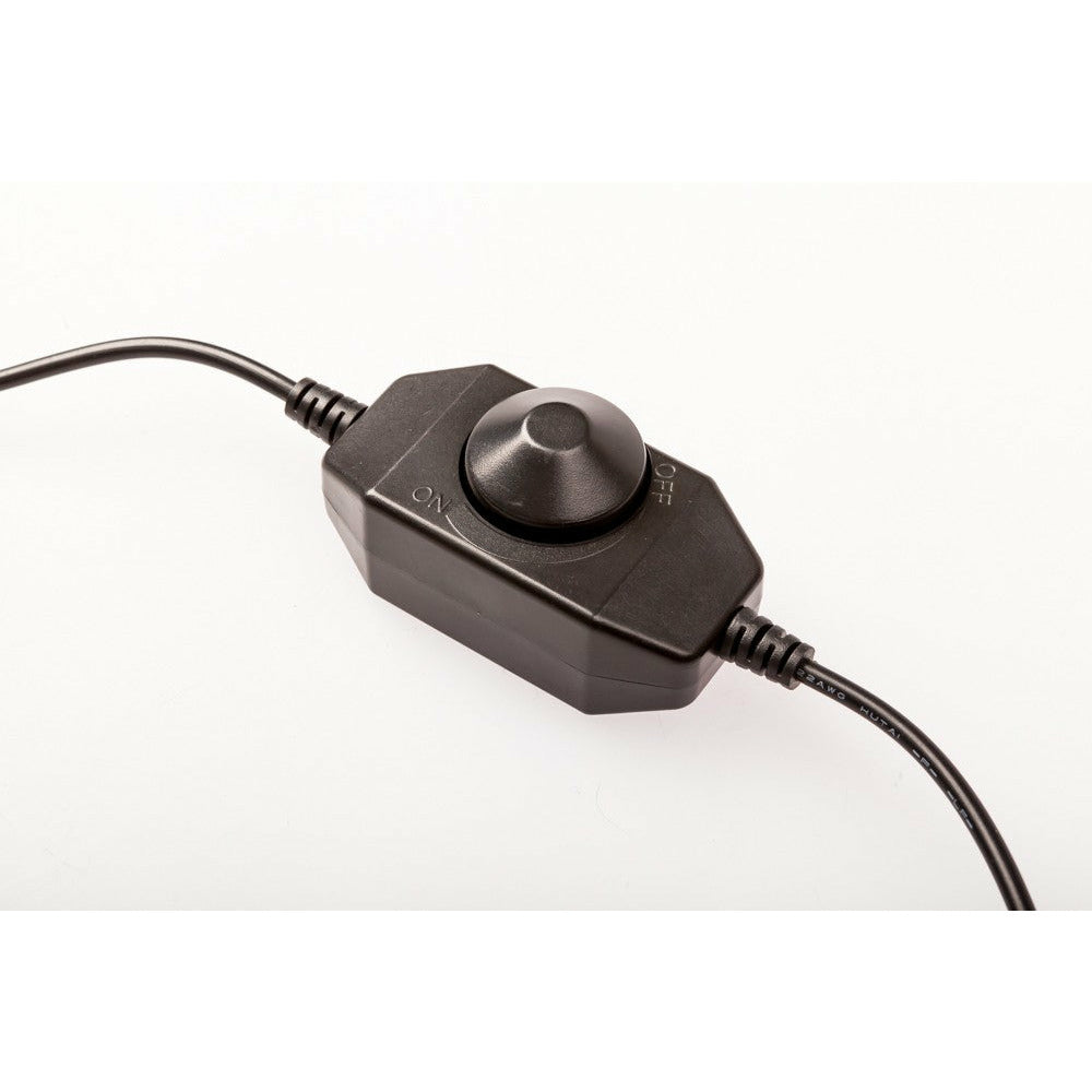 12V Rigid Light Bar LED Strip Camping Waterproof Connector Combo Kit Aluminium