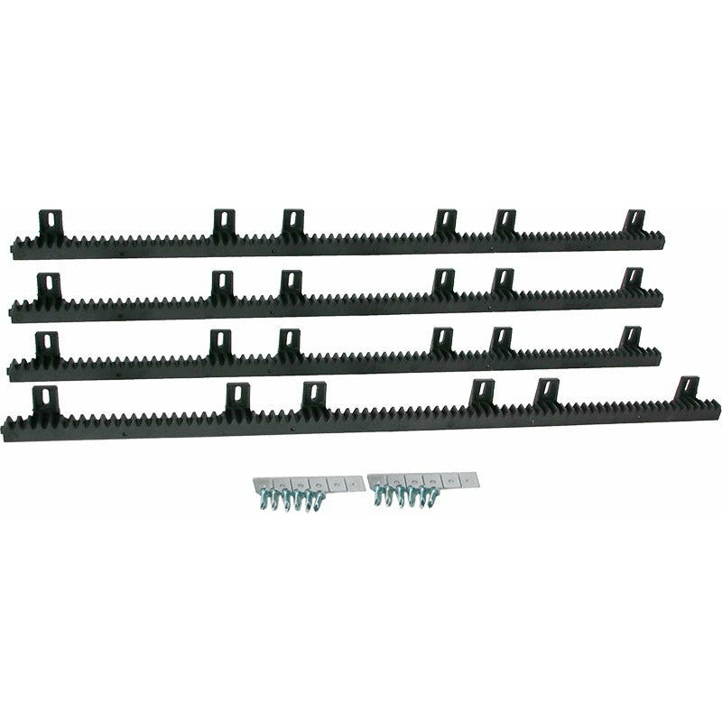 Sliding Gate Hardware Accessories Kit - 4m Gear Rack Track