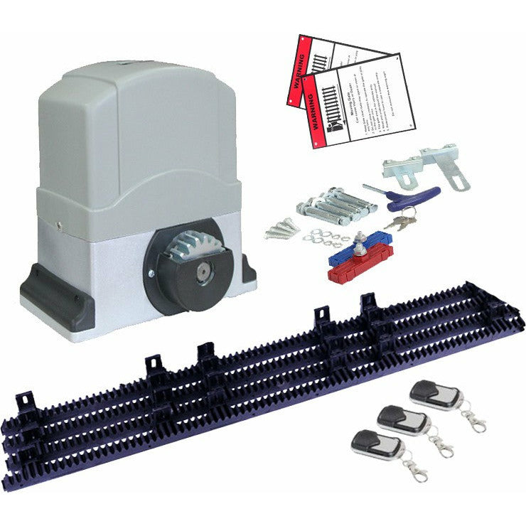 1800KG Auto Slide Sliding Gate Opener Automatic w 4m Rail