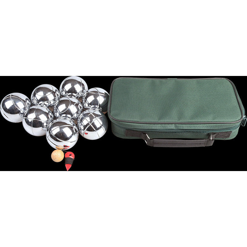 Deluxe Boules Bocce 8 Alloy Ball Set