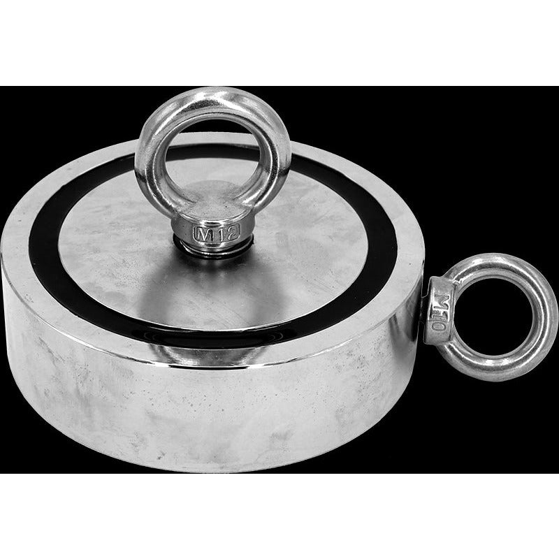 340Kg Salvage Strong Recovery Magnet Neodymium Hook Treasure Hunting Fishing