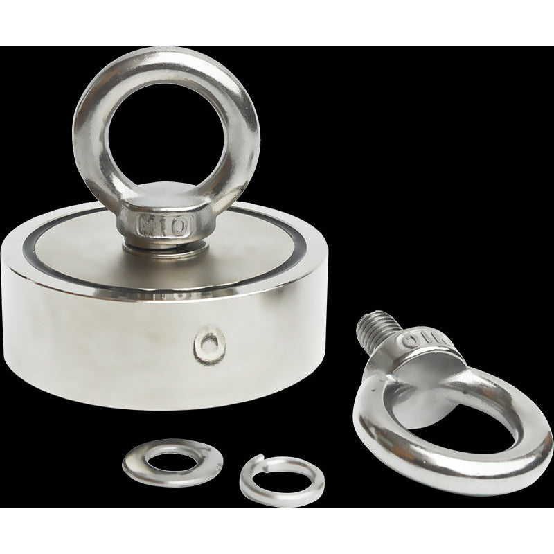 340Kg Salvage Strong Recovery Magnet Neodymium Hook Treasure Hunting Fishing