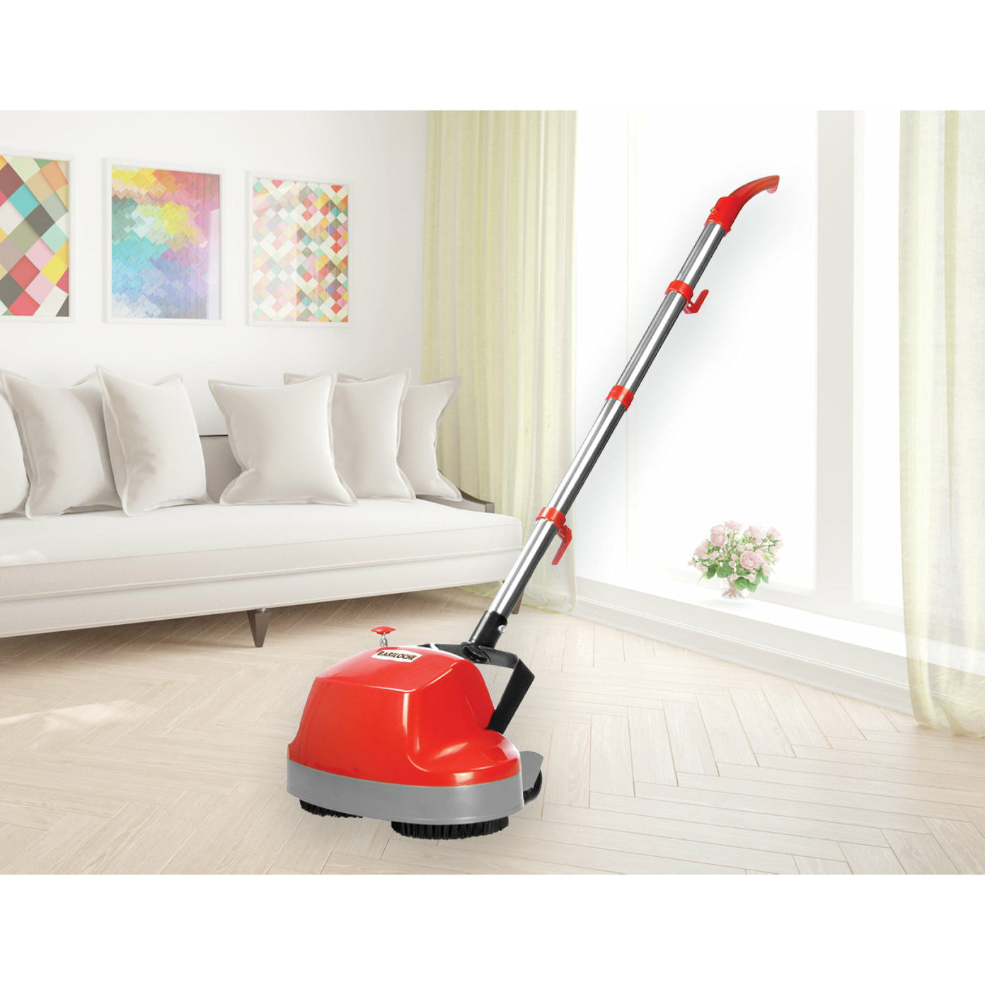 Electric Floor Polisher Timber Hard Tile Waxer Cleaner Buffer