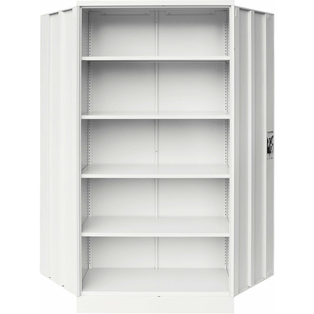 Two-Door Shelf Office Gym Filing Storage Locker Cabinet Safe