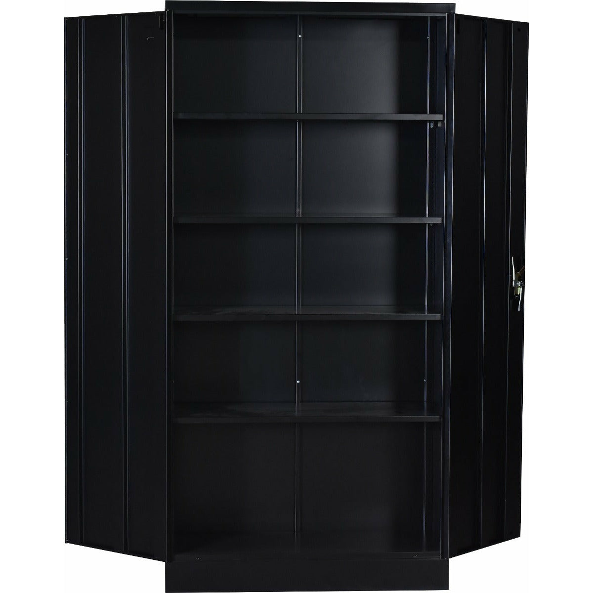 Two-Door Shelf Office Gym Filing Storage Locker Cabinet Safe