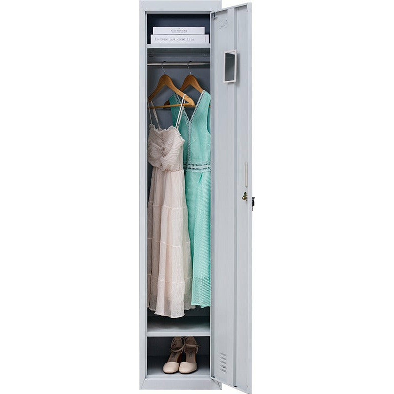 One-Door Office Gym Shed Clothing Locker Cabinet