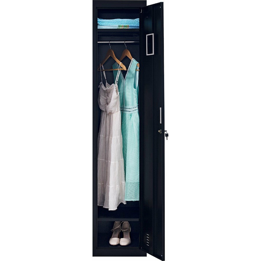 One-Door Office Gym Shed Clothing Locker Cabinet