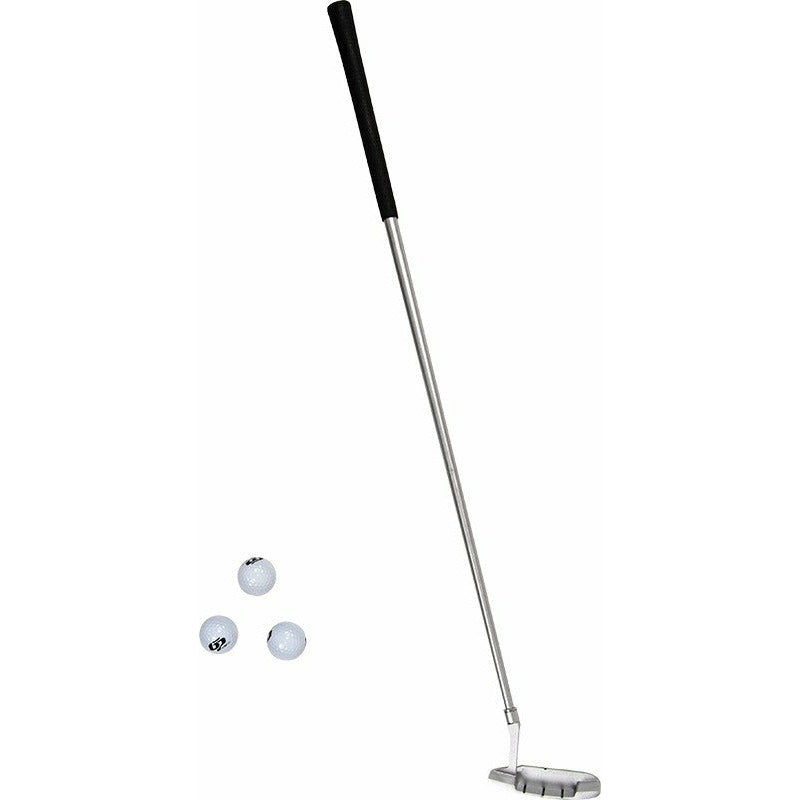 Indoor Practice Putting Green 2.5m Mat Inclined Ball Return Fake Grass 2 Holes