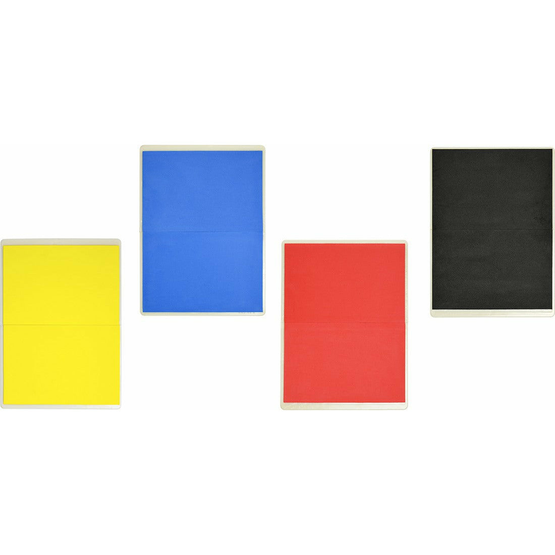 Martial Arts Supply Rebreakable Board Taekwondo, MMA, Karate-Set: Yellow, Blue, Red & Black