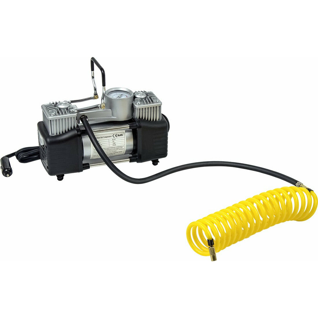 12V Car Air Compressor 4x4 Tyre Deflator 4wd Inflator Portable 85L/min