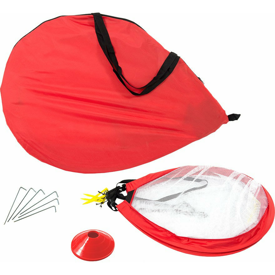 Portable Kids Soccer Goals Set – 2 Pop Up Soccer Goals, Cones, Goal Carry Bag