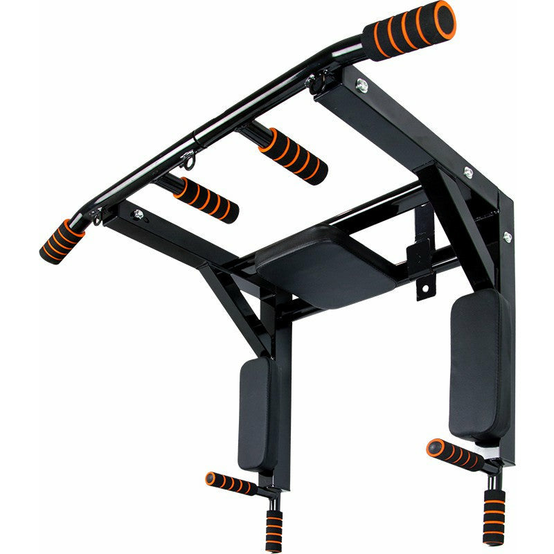Heavy Duty Wall Mounted Power Station - Knee Raise - Pull Up - Chin Up -Dips Bar