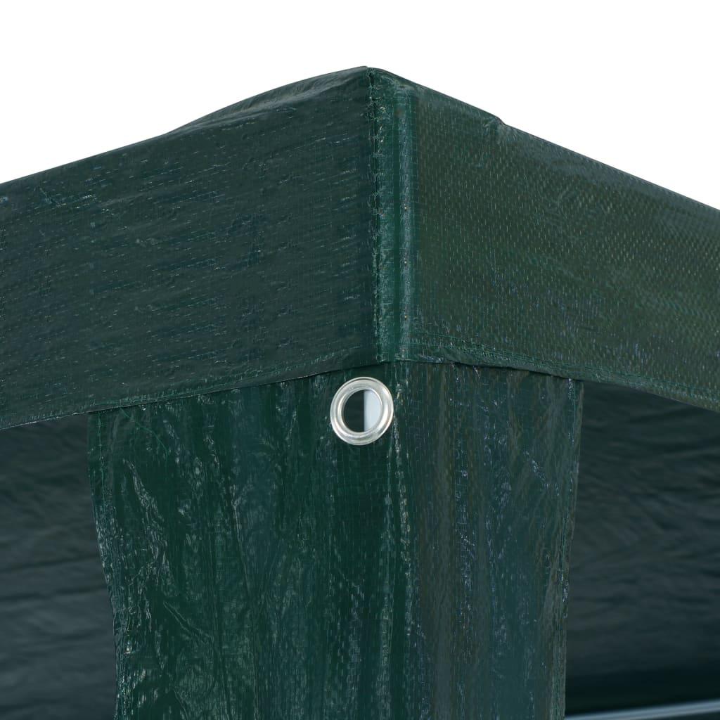 Party Tent 3x12 m PE Green