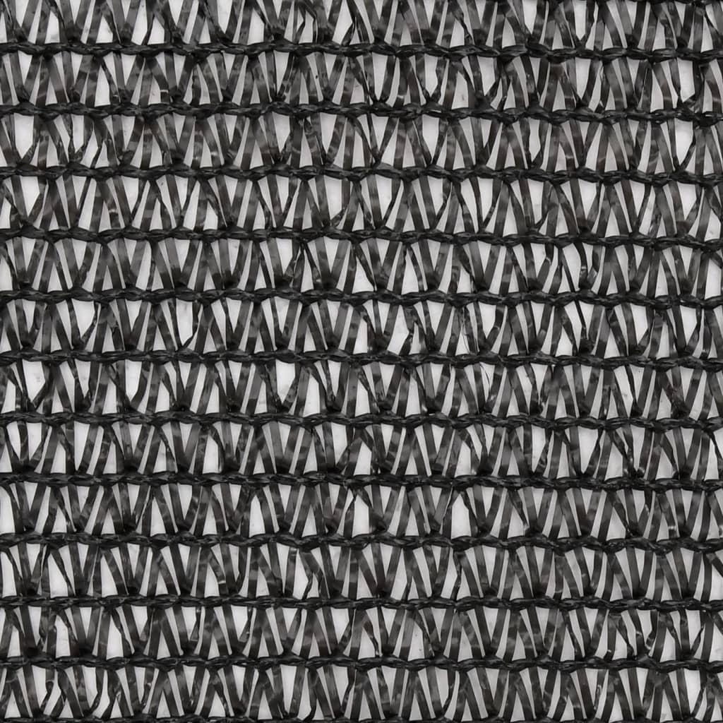 Privacy Net HDPE 2x10 m Black