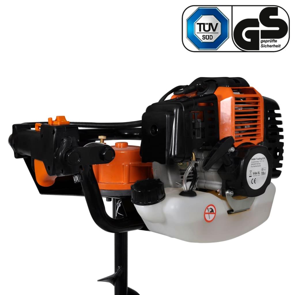 Auger Ground Drill Orange