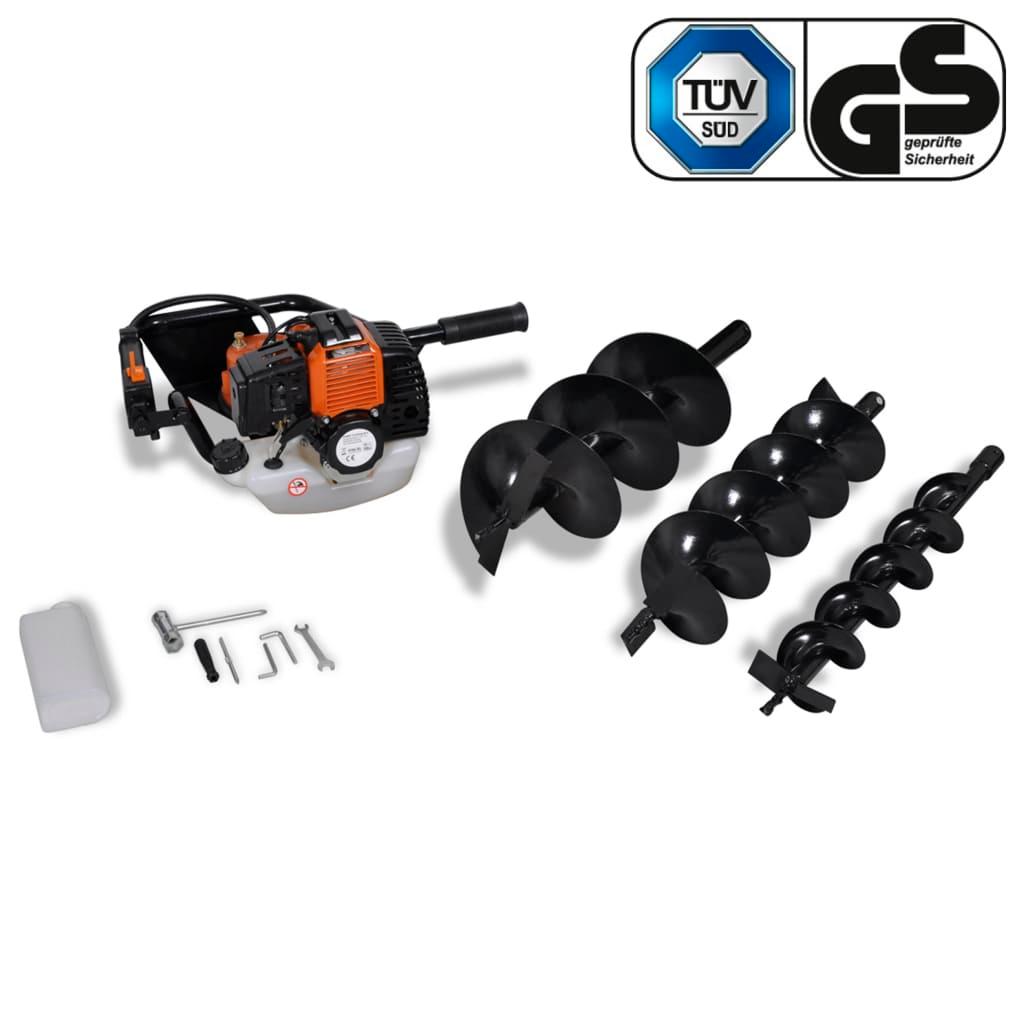 Auger Ground Drill Orange