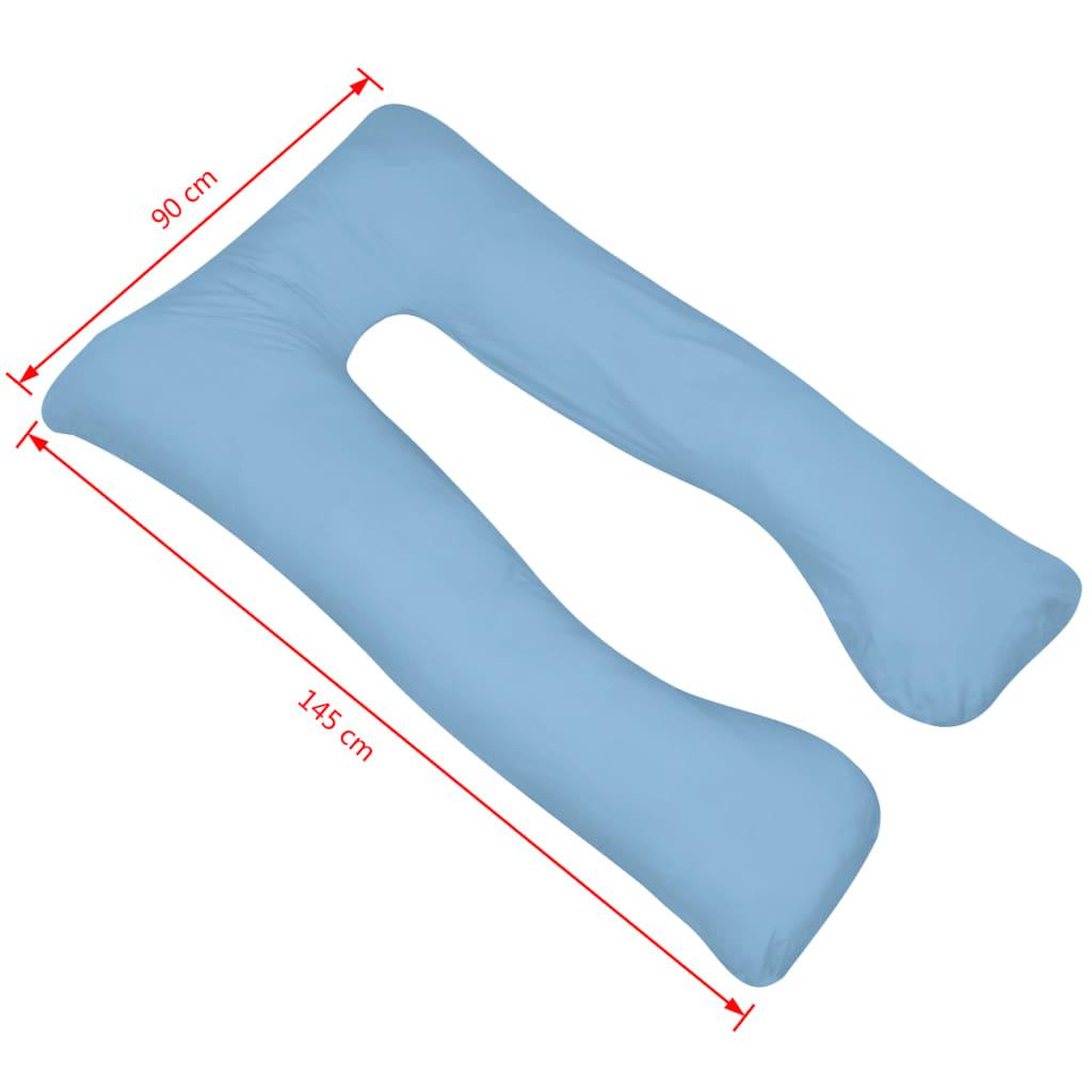 Pregnancy Pillow 90x145 cm Light Blue