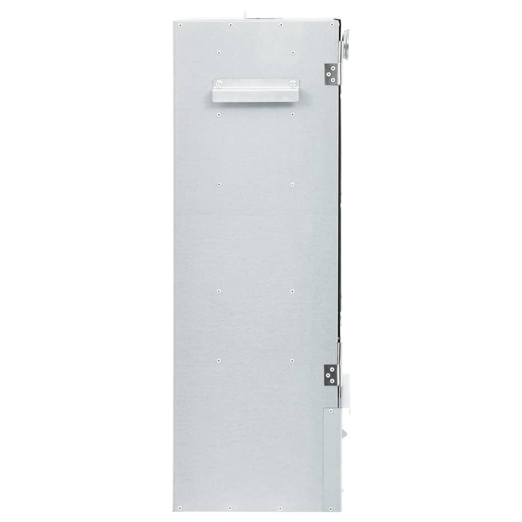 BBQ Oven Smoker with 1kg Wood Chips 44.5x29x83 cm