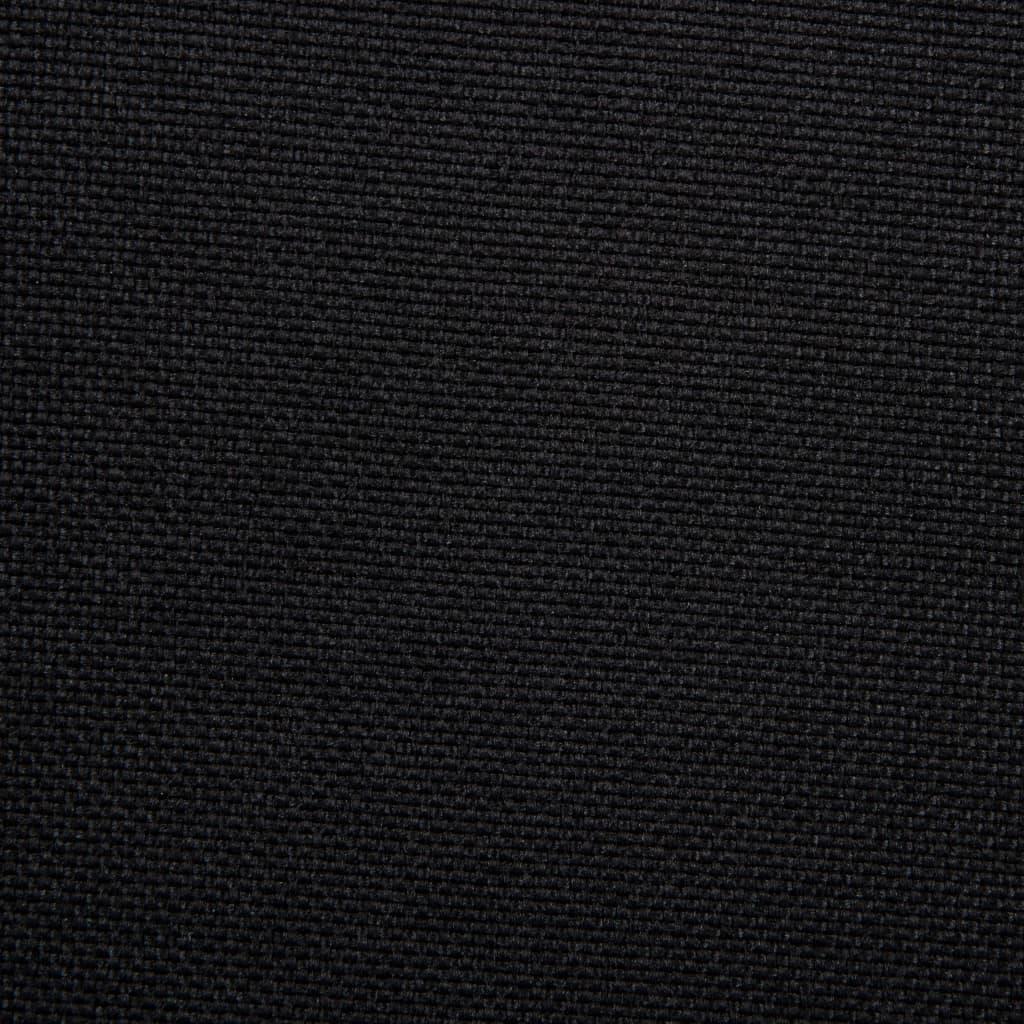 Swivel Office Chair Black Fabric