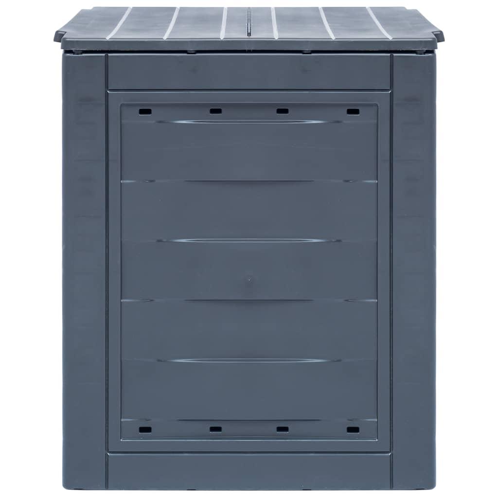 Garden Composters 3 pcs Grey 60x60x73 cm 780 L