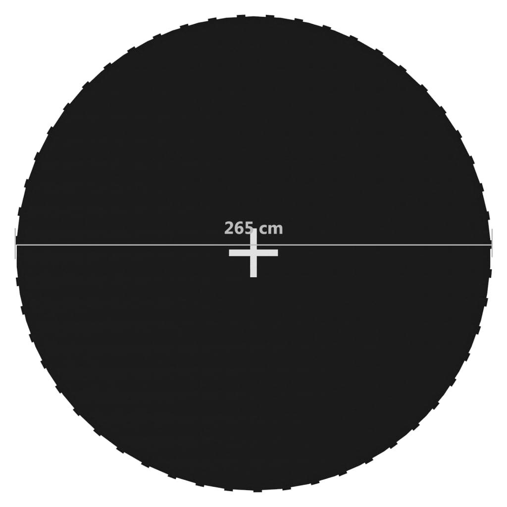 Jumping Mat Fabric Black for 10 Feet/3.05 m Round Trampoline