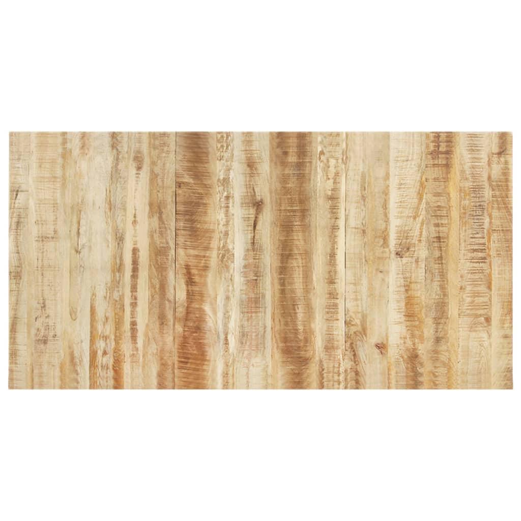 Dining Table 180x90x76 cm Rough Mango Wood