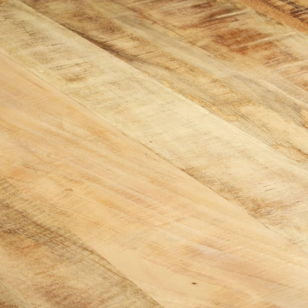 Dining Table 180x90x76 cm Rough Mango Wood
