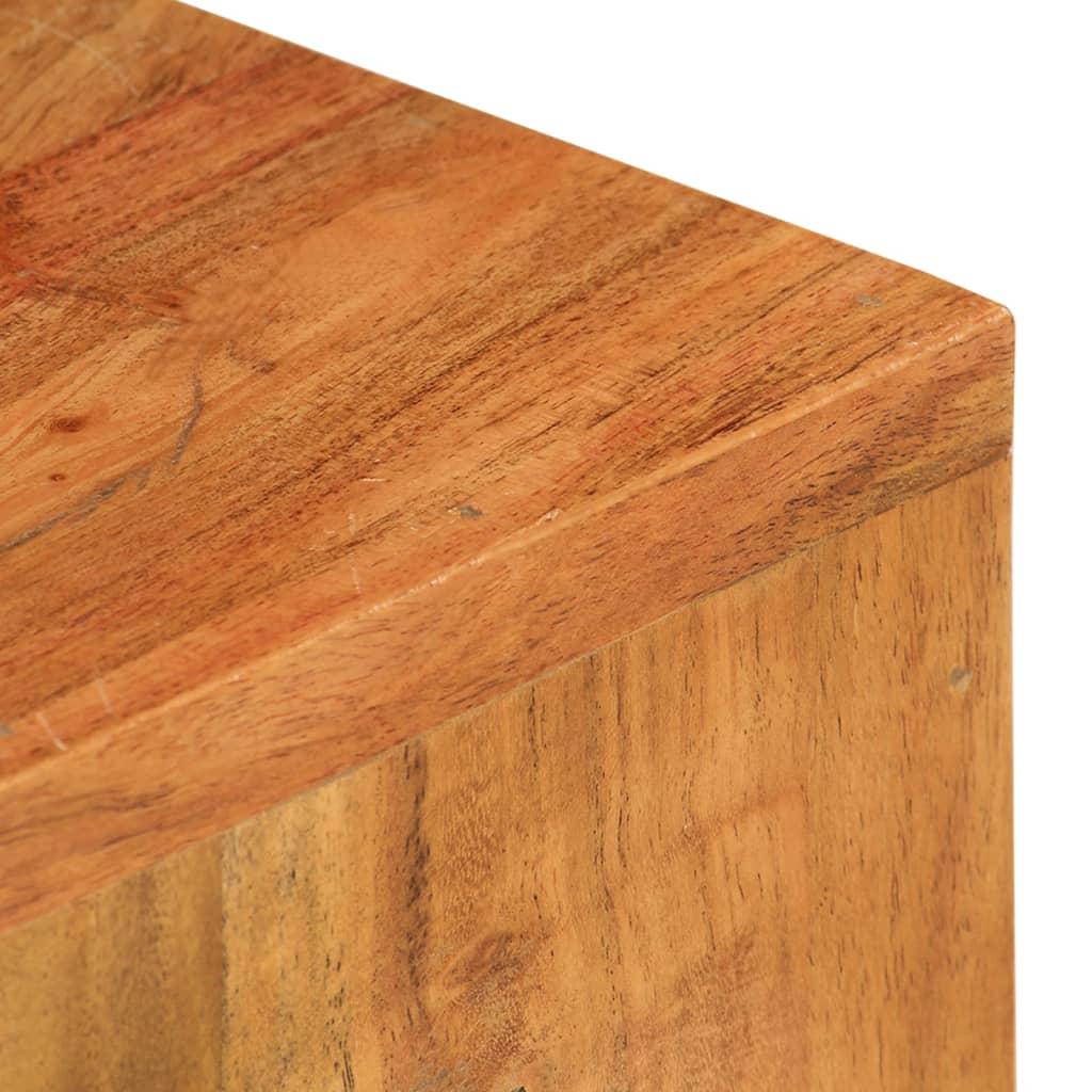Plant Stands 2 pcs Solid Acacia Wood