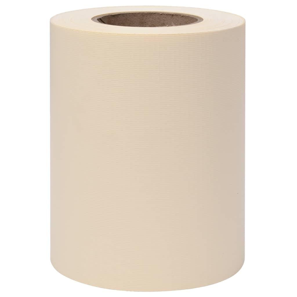 Garden Privacy Screen PVC 35x0.19 m Cream
