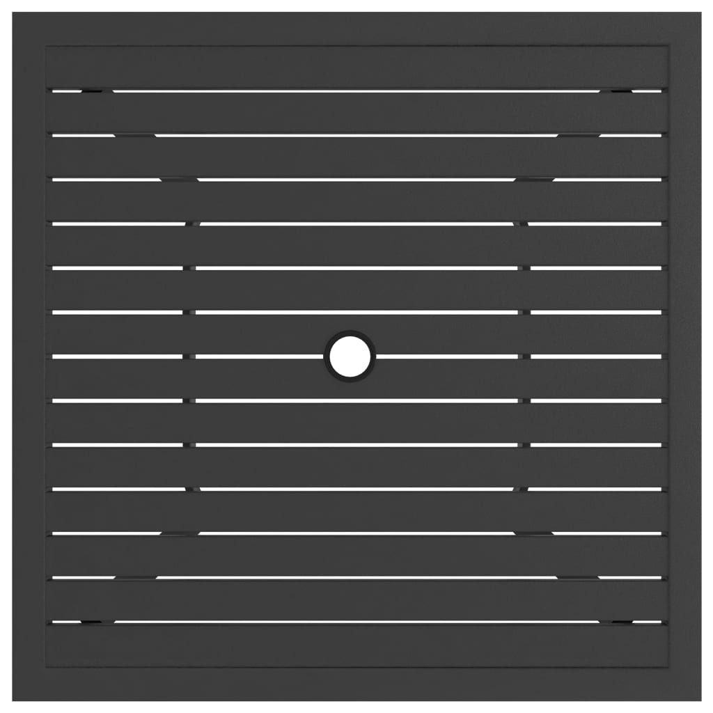 Garden Table Anthracite 81.5x81.5x72 cm Steel