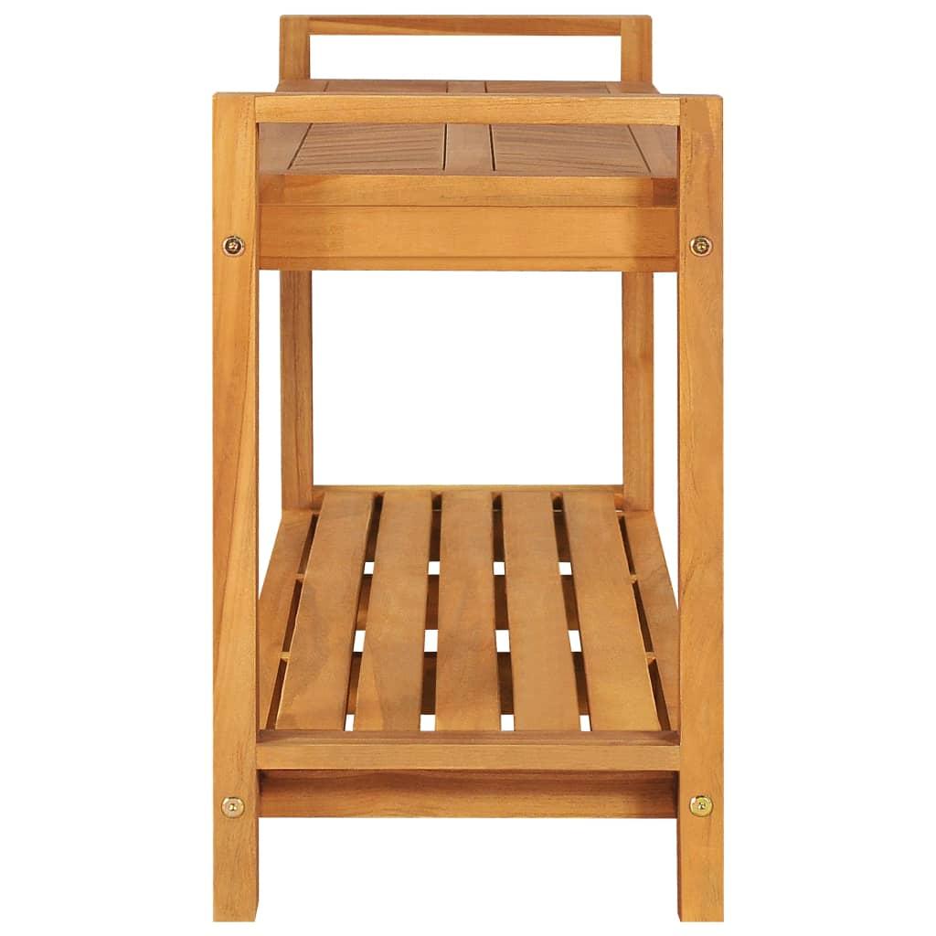 Bench 120 cm Solid Teak Wood