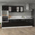 Dishwasher Panel High Gloss Black 45x3x67 cm Engineered Wood