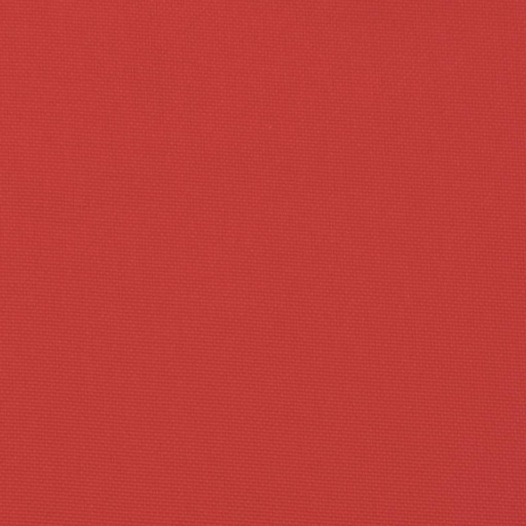 Sun Lounger Cushion Red 200x70x3cm Oxford Fabric