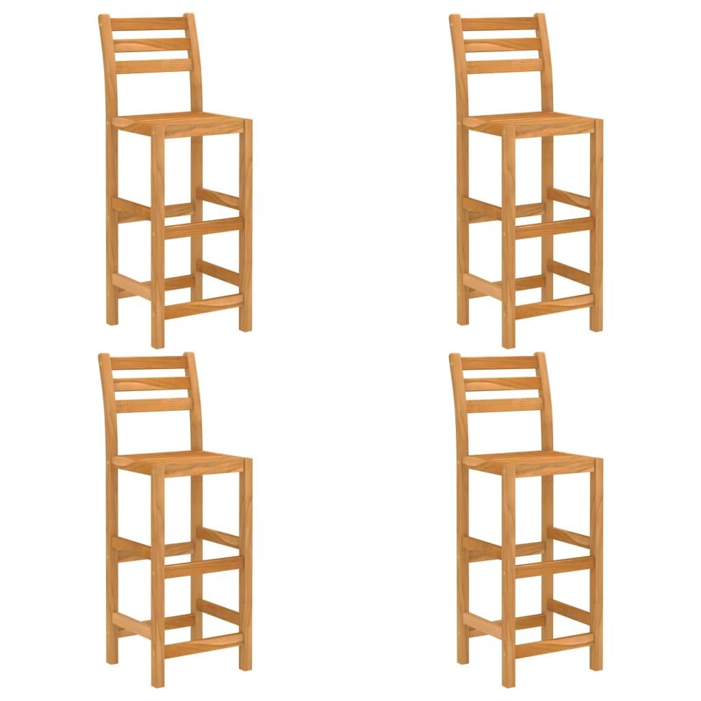 5 Piece Outdoor Bar Set Solid Acacia Wood