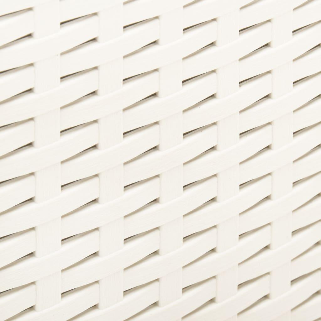 Garden Table White 53x53x40 cm Plastic